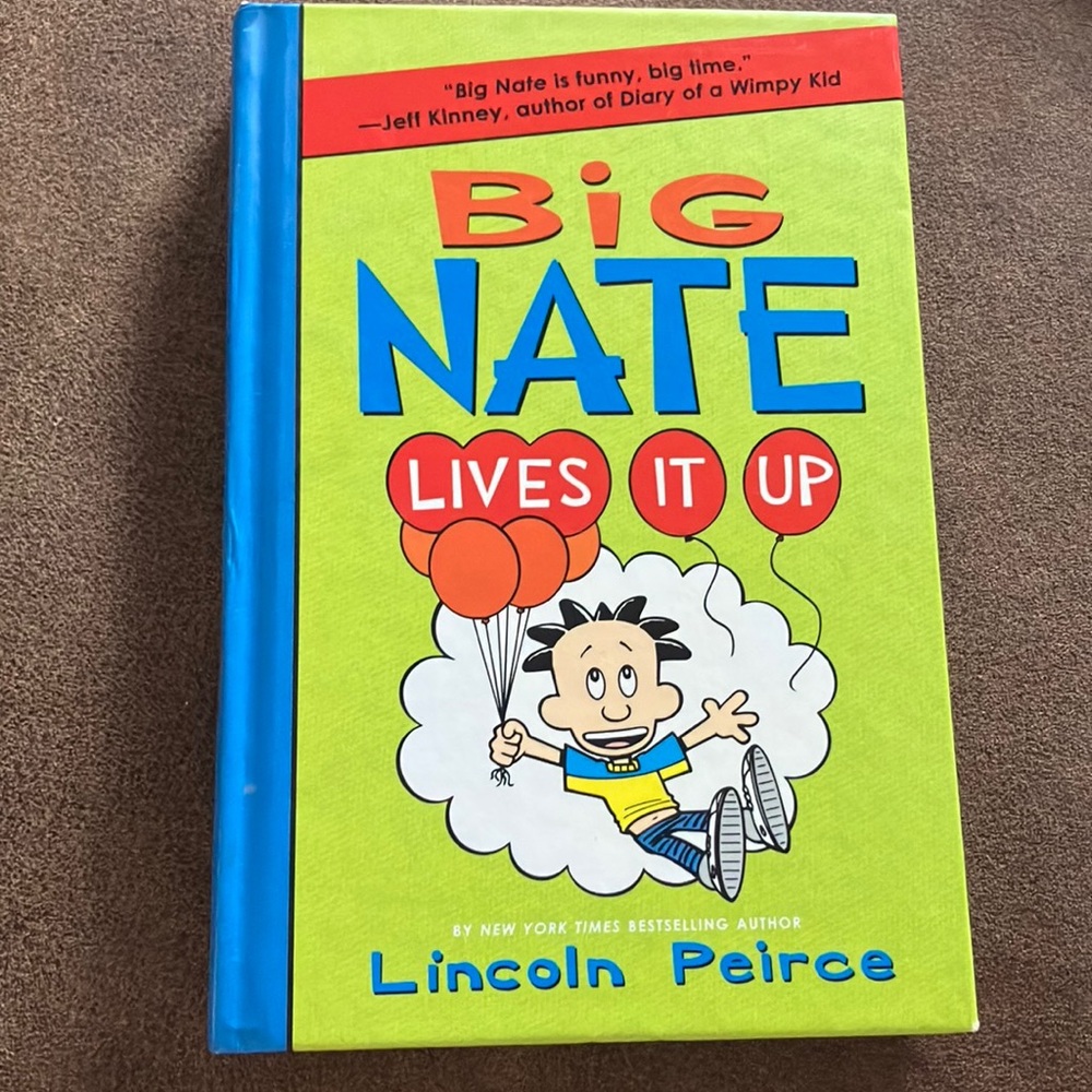 Big‎ Nate Lives It Up Book - Hardcover